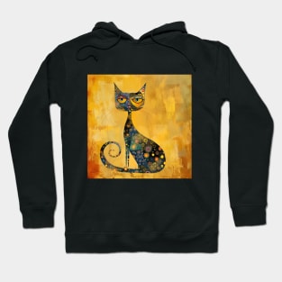 Klimt Cat Gustav Klimt style secession Hoodie